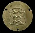 1945. Emblem fra Frihedskæmperarmbind.