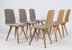 Seks stole i eg, model `Chiara`6