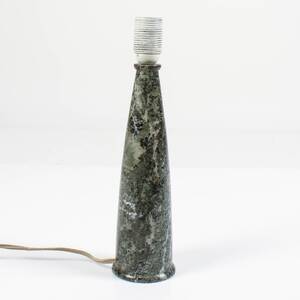 LAMPFOT Kolmårdsmarmor, h29cm