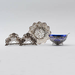 SAMLING SILVERFÖREMÅL