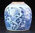 Kinesisk bojan af porcelæn, 1800-tallet