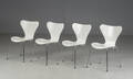 Arne Jacobsen. Fire stole model 3107 4