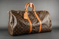 Louis Vuitton. Weekend  rejsetaske. Monogram canvas. Model Keepall 55.