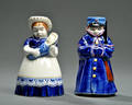 Aluminia. Figurer, soldaten samt amme. 2