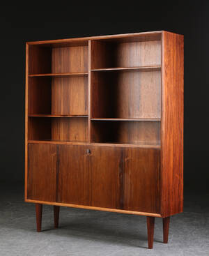 Reol af palisander, 1960-70erne