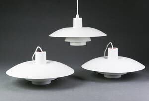 Poul Henningsen. Tre PH-4 pendler 3