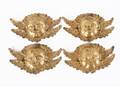 Dekorornament 4st, barockstil, 181900-tal
