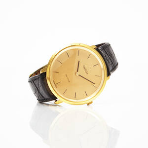 Omega armbandsur 18 k guld