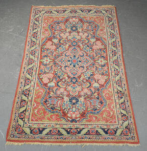 Persisk Sarough tæppe, 127 x 204 cm