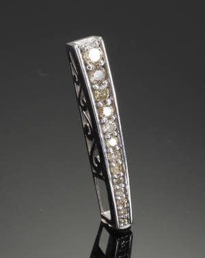 Diamant vedhæng, ca. 0.91ct