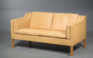 Børge Mogensen. Fritstående to-pers. sofa Denne vare er sat til omsalg under nyt varenummer 5041032