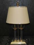 Bordslampa Metall  Mässing Höjd 54cm Höj  Sänkbar