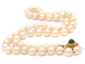 Pärlcollier med lås