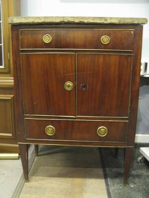 Pottskåp, Sengustaviansk