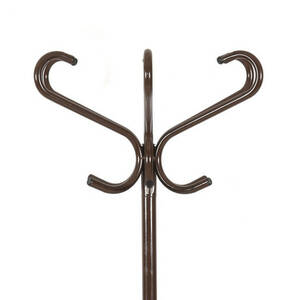 KLÄDHÄNGARE, brunlackerad metall, 1900-talets senare del.