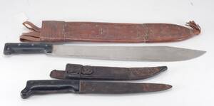 KNIV OCH MACHETE MED SLIDOR