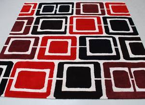 Håndtufted designtæppe 200x200cm