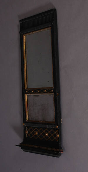 Gustaviansk todelt spejl