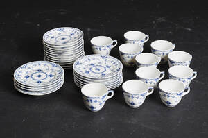 Royal Copenhagen. Musselmalet kaffeservice 35