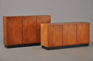 Dansk møbelproducent To skabe i teak, 1950erne 2