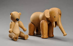 Kay Bojesen 1886-1958. Bjørn samt elefant 2