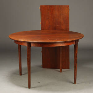 Arne Vodder. Spisebord, rio palisander