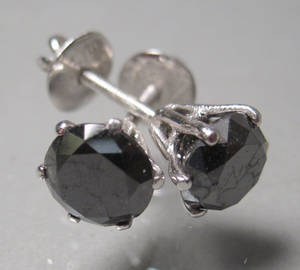Par diamantørestikkere - Ca. 4.00 ct. 2