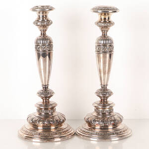 Ljusstakar 1 par nysilver