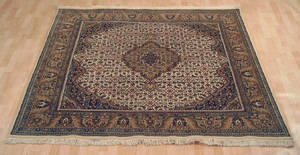 Kashmir tæppe 201 x 198 cm