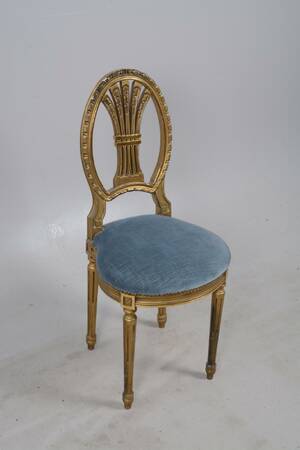 Mindre stol, Gustaviansk stil