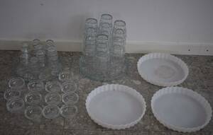 5st pajformar i glas m.m