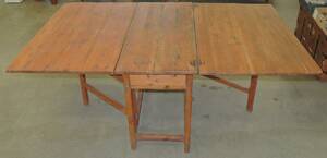 Slagbord 1800-tal med 2st Lådor 180x100cm Höjd 77cm