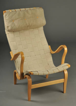 Bruno Mathsson 1907-1988. Hvilestol, model Pernilla