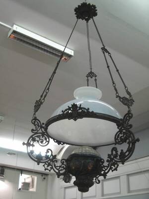 Takfotogenlampa, Sent 1800-tal