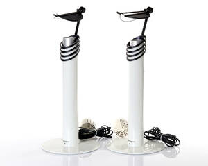 BORDSLAMPOR ETT PAR, SCARABÉ