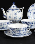 Royal Copenhagen, Testel, musselmalet, helblonde 19