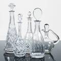 KARAFFER, 5 st, glas, 1900-talets första del