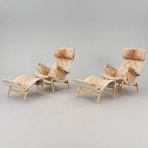 FÅTÖLJ och FOTPALL