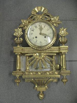 Väggpendyl, Gustaviansk stil