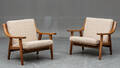 Hans J. Wegner Par hvilestole, model GE-530 2