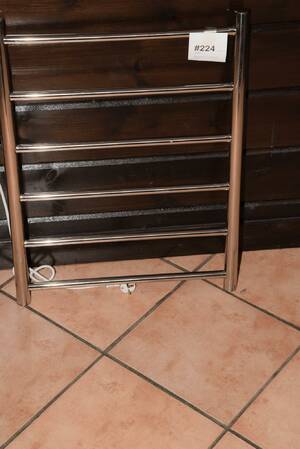 Handdukstork, el, H 70 cm