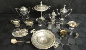 Parti Nysilverföremål mm