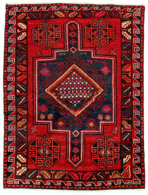 Persisk Bakhtiari tæppe, 190x140 cm.