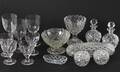 Parti glas, bl.a. kristall