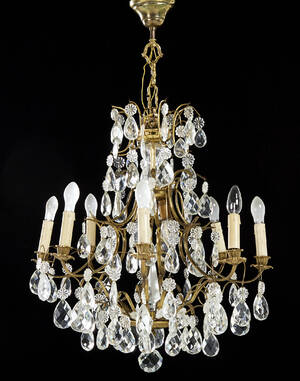 Ljuskrona i barockstil 