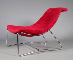 Moderne design hvilestol - Rød