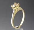 Solitaire ring ca. 0.72 ct.