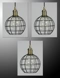 Pendler  loftlamper, inkl. pærer, model Cleveland 3