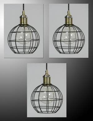 Pendler  loftlamper, inkl. pærer, model Cleveland 3