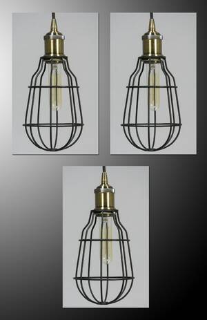 Pendler  loftlamper inkl. pærer, model Buffalo 3